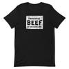 Le T-shirt Graphique Original Beef of Chicagoland Bear Black Unisexe T-shirt Unisex T-Shirt