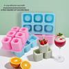 6 Cavity Silicone Ice Cup Molds For Making Hollow Ice Cups 6 Cavity Ice Tray Perfect For Summer Drink And Cocktails