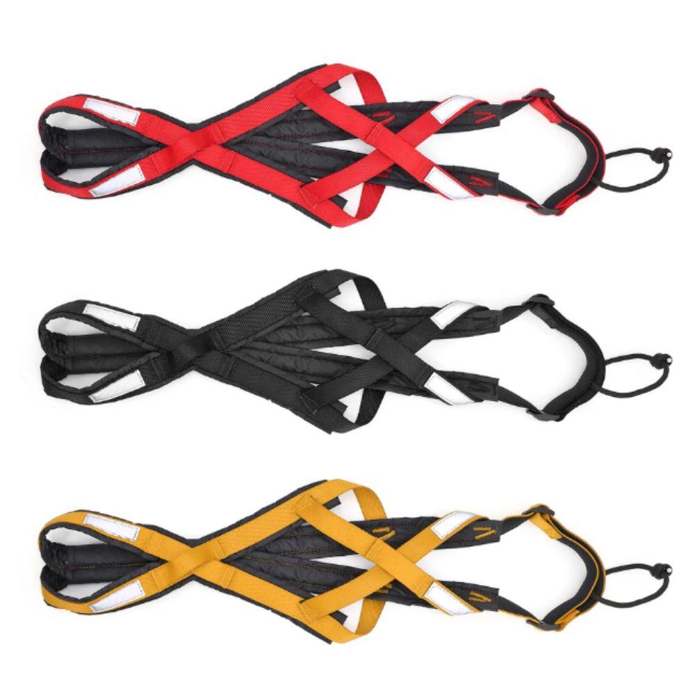 Waterproof Dog Sledding Harness Reflective Pet Sledding Skijoring Harness Big Large Dogs Weight Pulling Vest For Pet Training