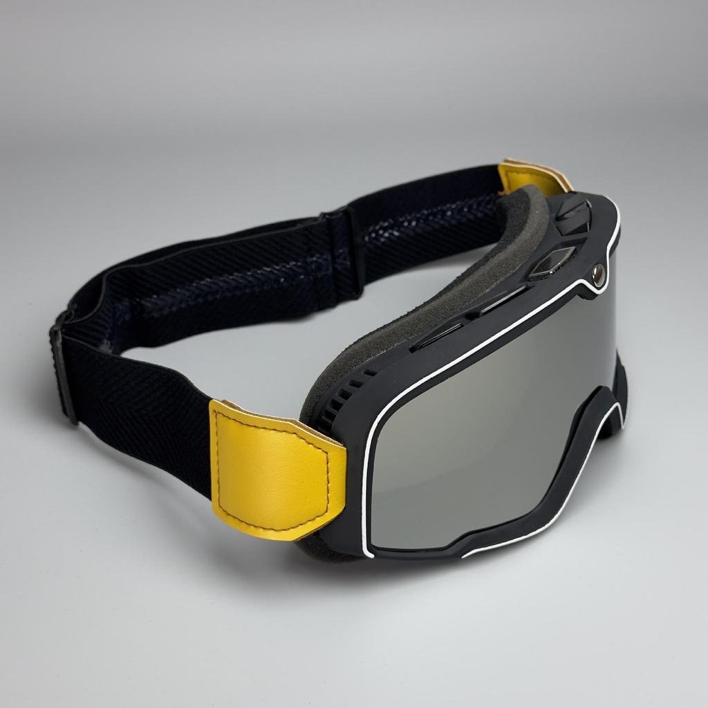 Retro Winddichte Motorradbrille - 100% Schützende Brille für Outdoor-Fahrten & Sport