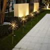 1pcs LED Solar Firework Lights Waterproof DIY Flash String Light 90 /150leds For Ourdoor Garden Landscape Holiday Christmas Lights