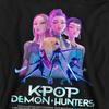 K-Pop Demon Hunters Unisex Adult Huntr/X Poster Sweatshirt