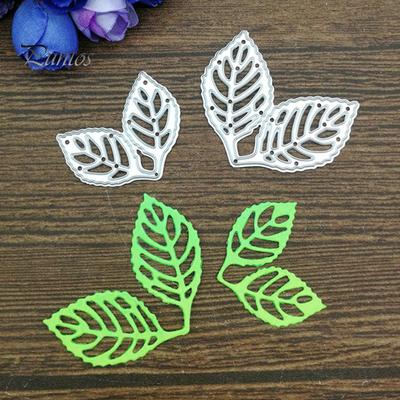 Listy Kovová řezací šablona Scrapbooking Embosování Výroba přáníček DIY Řemeslná šablona