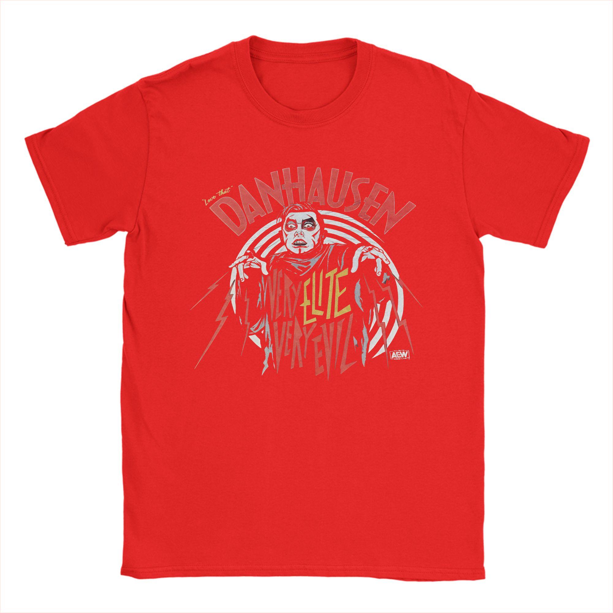 

Men Danhausen Funny Wrestling T Shirts Cotton Clothing Novelty Short Sleeve Round Collar Tee Shirt 4XL 5XL TShirt S