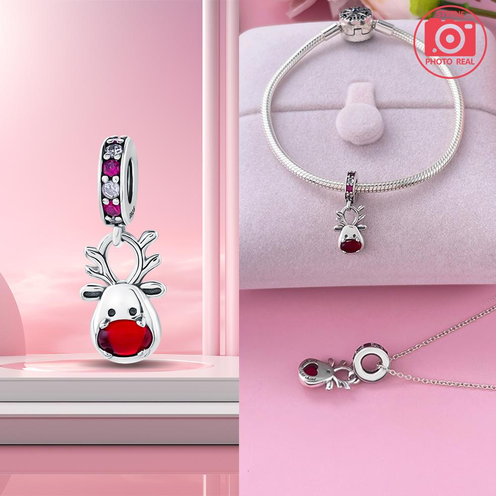 Bow Wreath Pendant Copper Plated For Charms Copper Plated Original Bracelet For Jewelry Making