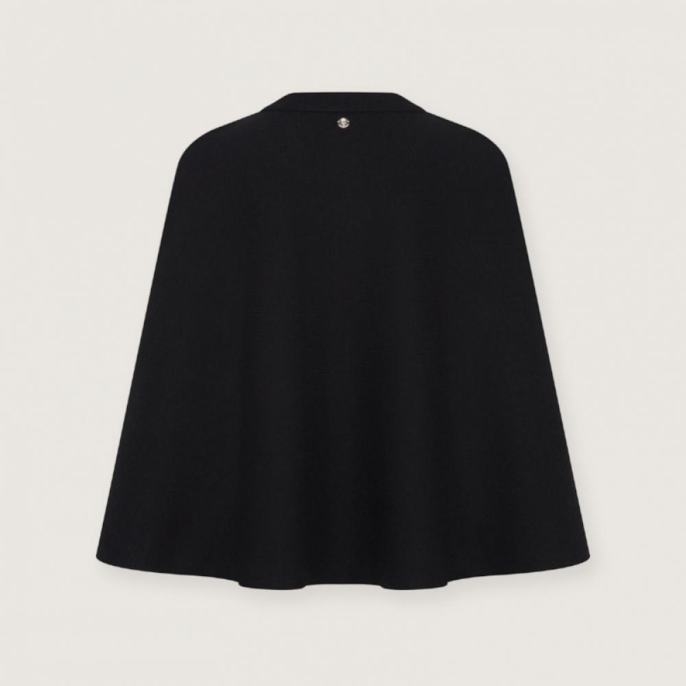 Helen Kaminski Roma Wool Blend Knit Cape Lxsrpc00010