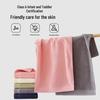 Plain Color Pure Cotton Face Towel - Thick, Non-Linting, Soft Household Towel