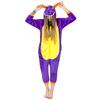 Kostium Onesie purple dragon - S