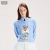 Teenie Weenie Women's Bear Cartoon Sweater