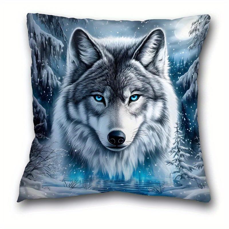 Short Plush Material Pillowcaseadorable Animal-Printed Cushion Covers For Every Taste! Sofa Seat Mattress Cover,Home Decoration