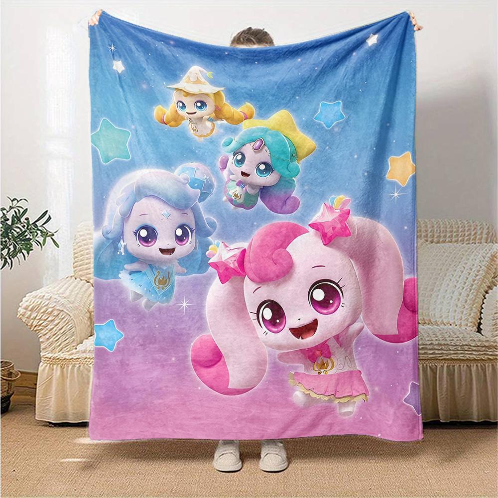 1pc Catch Teenieping Magic Sweethear Blanket, Gift, for Men and Women, Soft Blanket, Good for Sofa Bed Couch Travel, Lightweight Flannel Blanket