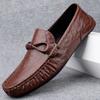 Fashion Fashion Casual Shoes Comfortable Mens Loafers Lightweight Slip on Flats Leisure Walk Male Driving Shoes Hollow Out Men Moccasins