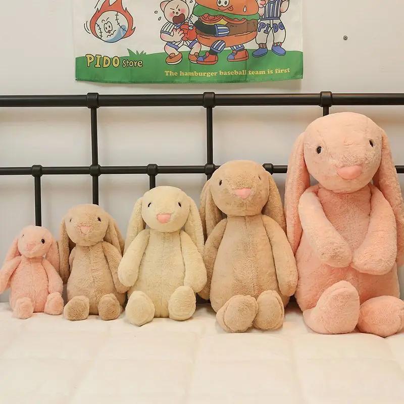 30/40cm Cute Plush Toys Stuffed Toy Rabbit Doll Baby Sleeping Companion Cute Plush Long Ear Rabbit Doll Pillow Children's Gift