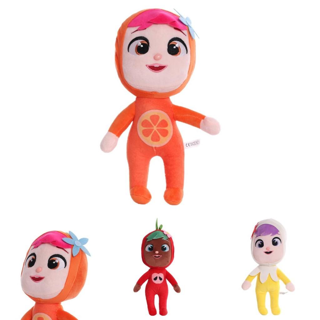 Cry Baby Plush Toys Soft And Cuddly Fruit Dolls In Different Designs