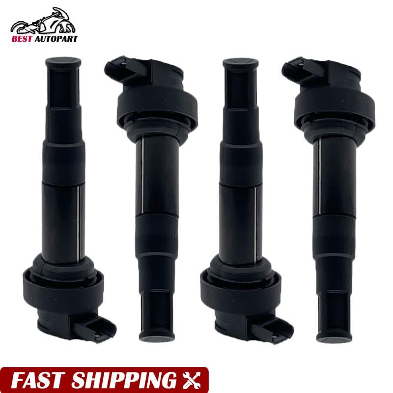 Set 4PCS Motorcycle Ignition Coils Pack 7710874-01 for BMW S1000RR 2012 2013 2014 G 310 R G310R 2016-2019 771087401 12137710874 4pcs