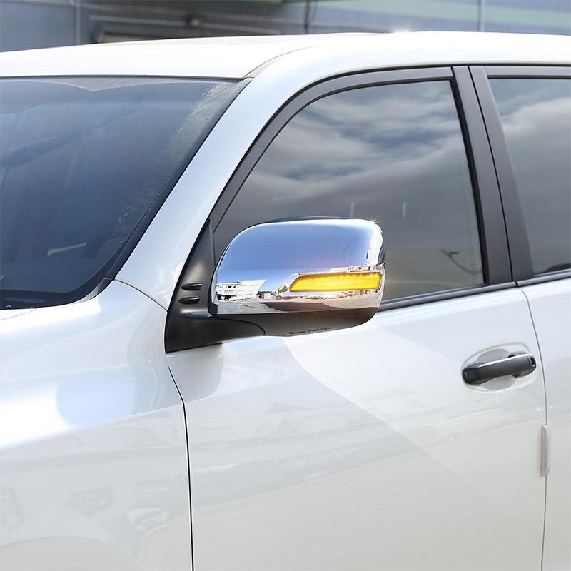 Smoked For Toyota Land Cruiser 200 J200 GR/UR/UZ/VD Prado J150 KD/TR/GR/GD Led Flowing Side Mirror Blinkers Turn Signal Lights