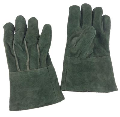 Captain Stag Outdoor Camping BBQ Soft Leather (CAPTAIN STAG) Gloves, Olive, Medium, UM-1924