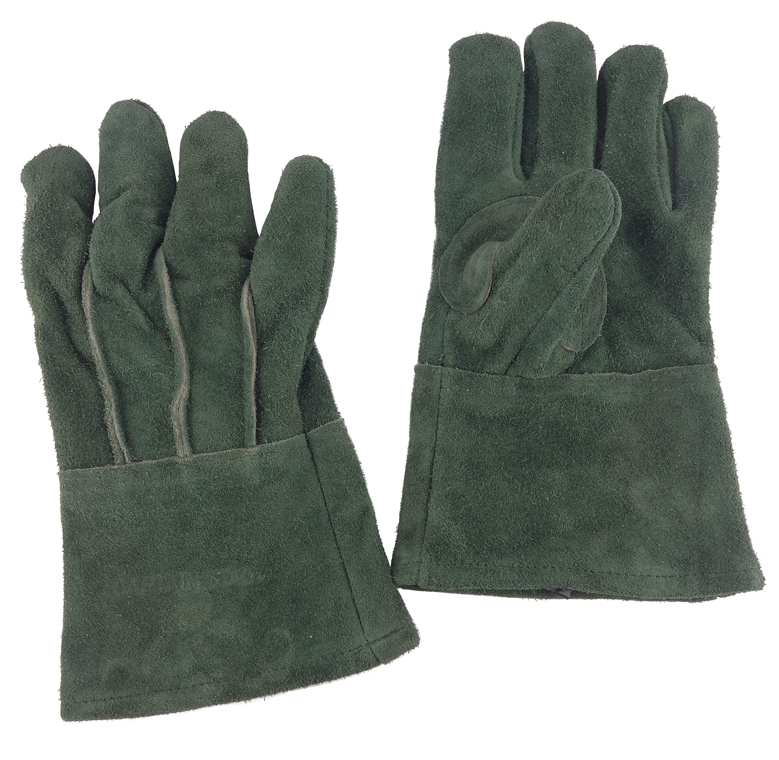 

Captain Stag Outdoor Camping BBQ Soft Leather (CAPTAIN STAG) Gloves, Olive, Medium, UM-1924