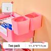 Wall-Mounted No-Drill Storage Basket - Stroller, Kitchen, Bathroom & Desk Organizer