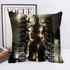 Canvas Printing Wall Art Saw Horror Movie Pillow Case Square Pillow Bedroom Sofa Leisure Comfort Cushion Home Decoration