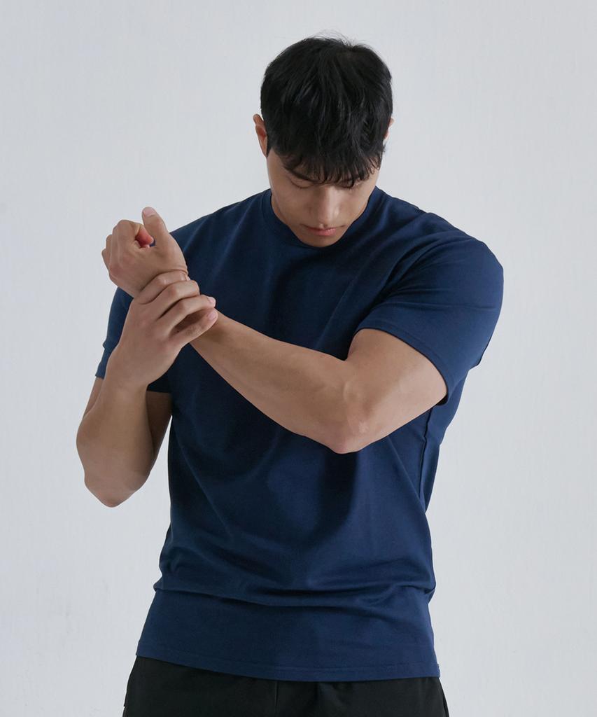 NINEZ Signature Heavy Mesh Muscle Fit T-Shirt (Type A)