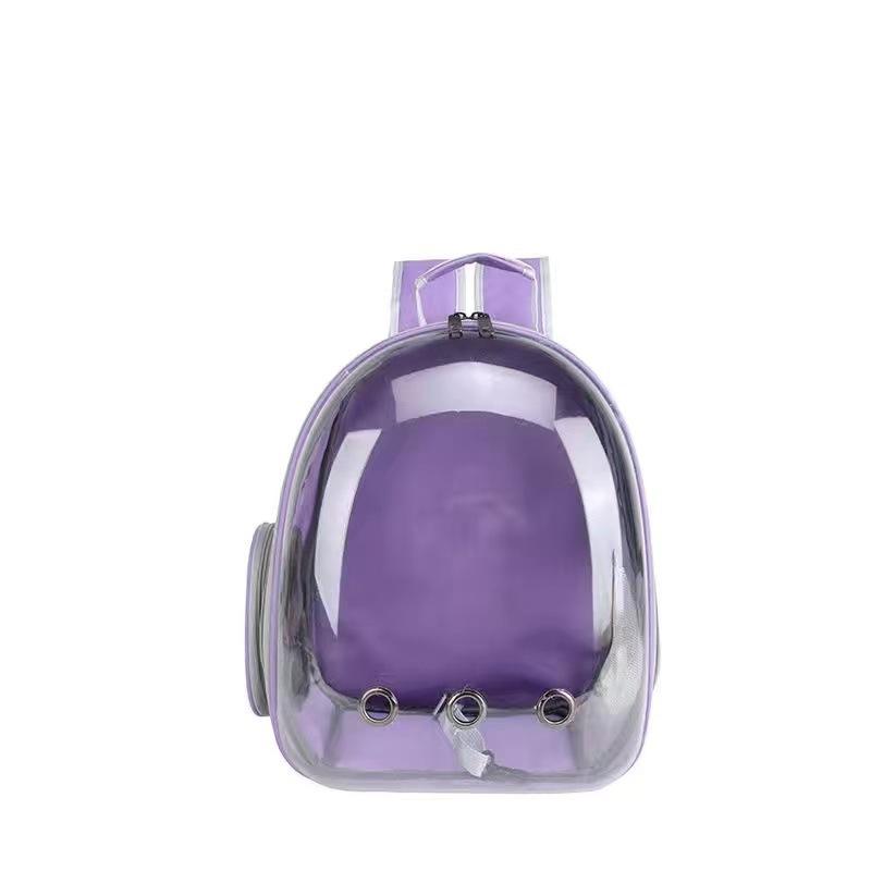 Portable Cat Backpack For Outdoors Breathable Pet Carrier Double Shoulder Dog And Cat Bookbag Space Design Cat Supplies