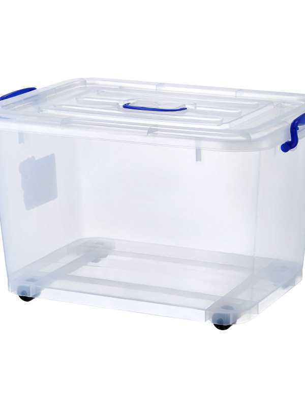 3D Printer Filament Storage Box - Thickened, Transparent, Large Capacity, Rectangular Household Container