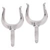 2PCS Boat Row Lock Heavy Duty Universal Fit 1 2in Shaft 316 Stainless Steel Oarlock for Marine Water Raft Kayak