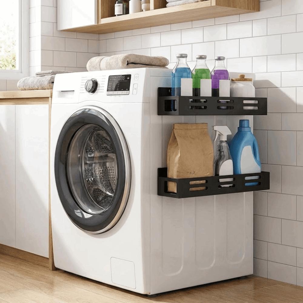 1/2PCS Large Capacity Refrigerator Magnetic Shelf Iron Refrigerator Organizer Home