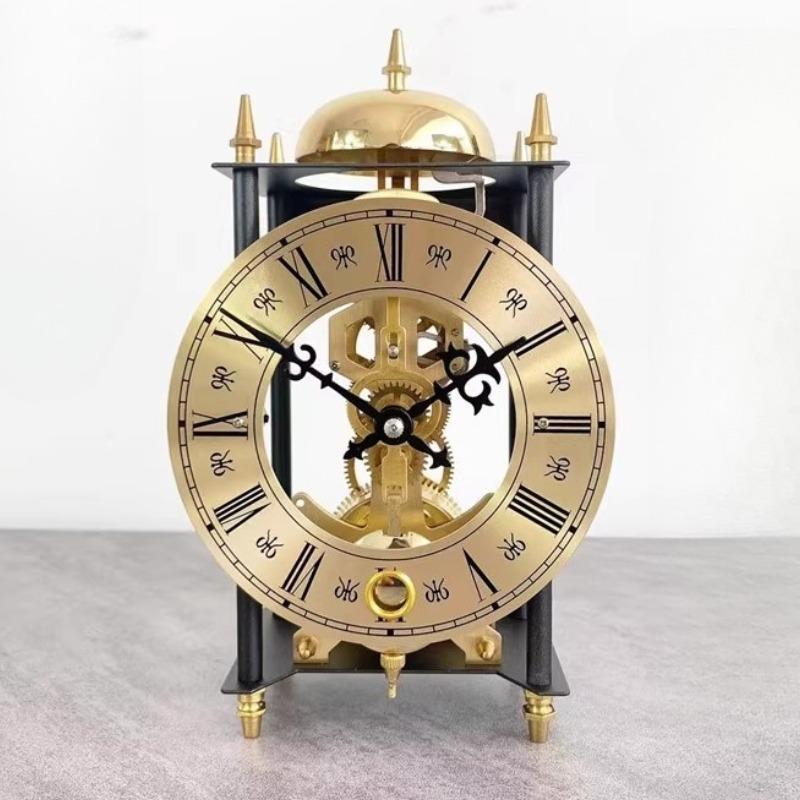 Table Clock Modern Desk Clocks Luxury Desktop Watch Mechanical Watches Aesthetic Interior Table Accessories Home Decoration