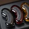 Pc Magnetic Cashew Edc Luminous Fidget Three-Layer Push Card Mechanical Haptic Slider Button Clicker Decompression Fingertip Toy
