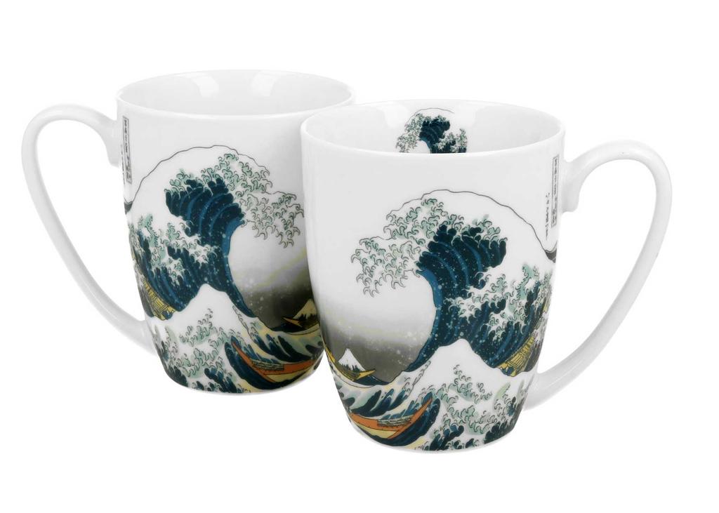 Komplet 2 Kubków 350 Ml Hokusai The
