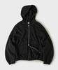 Hooves Vtg Layered Pocket Zip-Up Hoodie [Black]