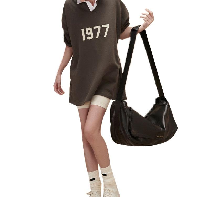 Fear of God Essentials FW22 1977 Henley Rugby Polo 'Wood' Men's FOG-FW22-032