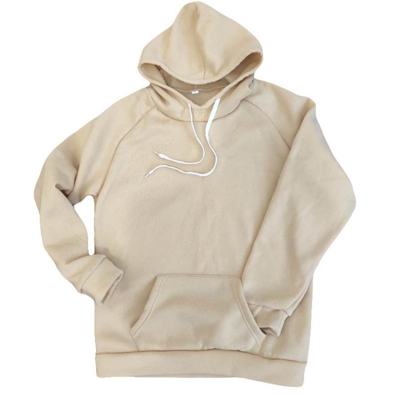 Fashion casual suit women's autumn and winter new velvet hooded sweater sweatpants women's fashion women's