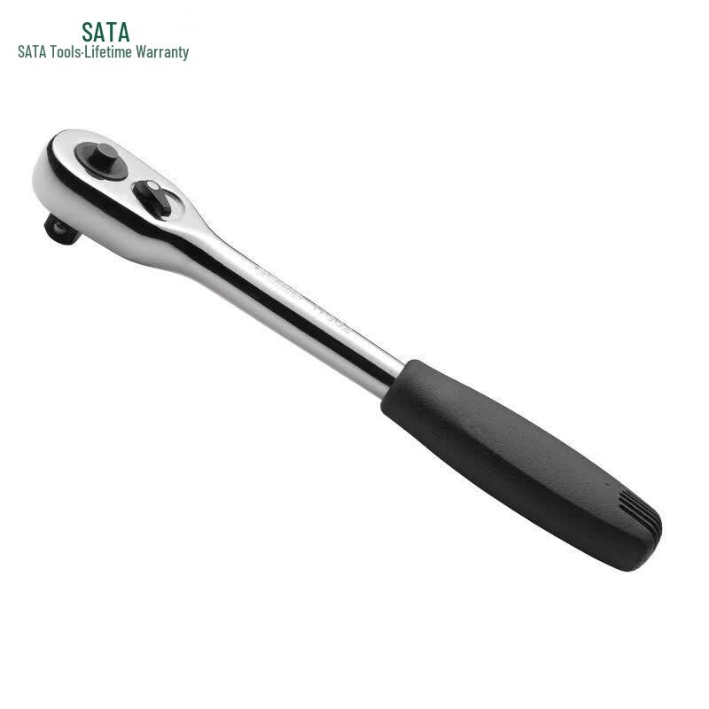 SATA 12.5mm Professional Quick-Release Ratchet Wrench 12.5mm Drive, 5-inch