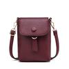 Small Leather Crossbody Phone Bag for Women Mini Shoulder Purse with Large Capacity Adjustable Strap Daily Use and Travel