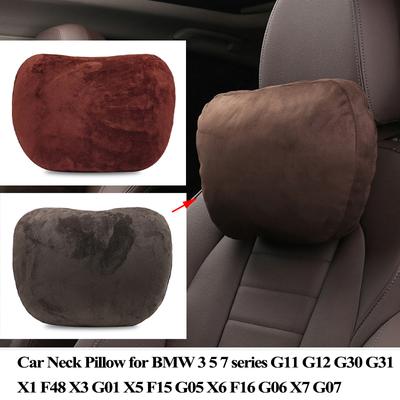 For BMW 3 5 7 X Series Car Seat Headrest Neck Pillow for G20 G21 G11 G12 G30 G31 X1 F48 X3 G01 X5 F15 G05 X6 F16 G06