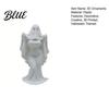 3D Halloween Ornament Printed Ghost Bride Statue Ornament, Female Figure Sculpture with Durable Figurine Stable Base, Decorative Minimalist Spooky for