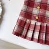 Winter Princess Sleeveless Dress - Fleece Lined, Thickened, Fashionable Baby Girl Vest Style AWA761