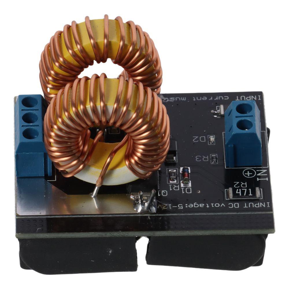 Black Induction Heater Plastic Heat Induction Tool Portable ZVS Low Voltage Heating Module  Worker