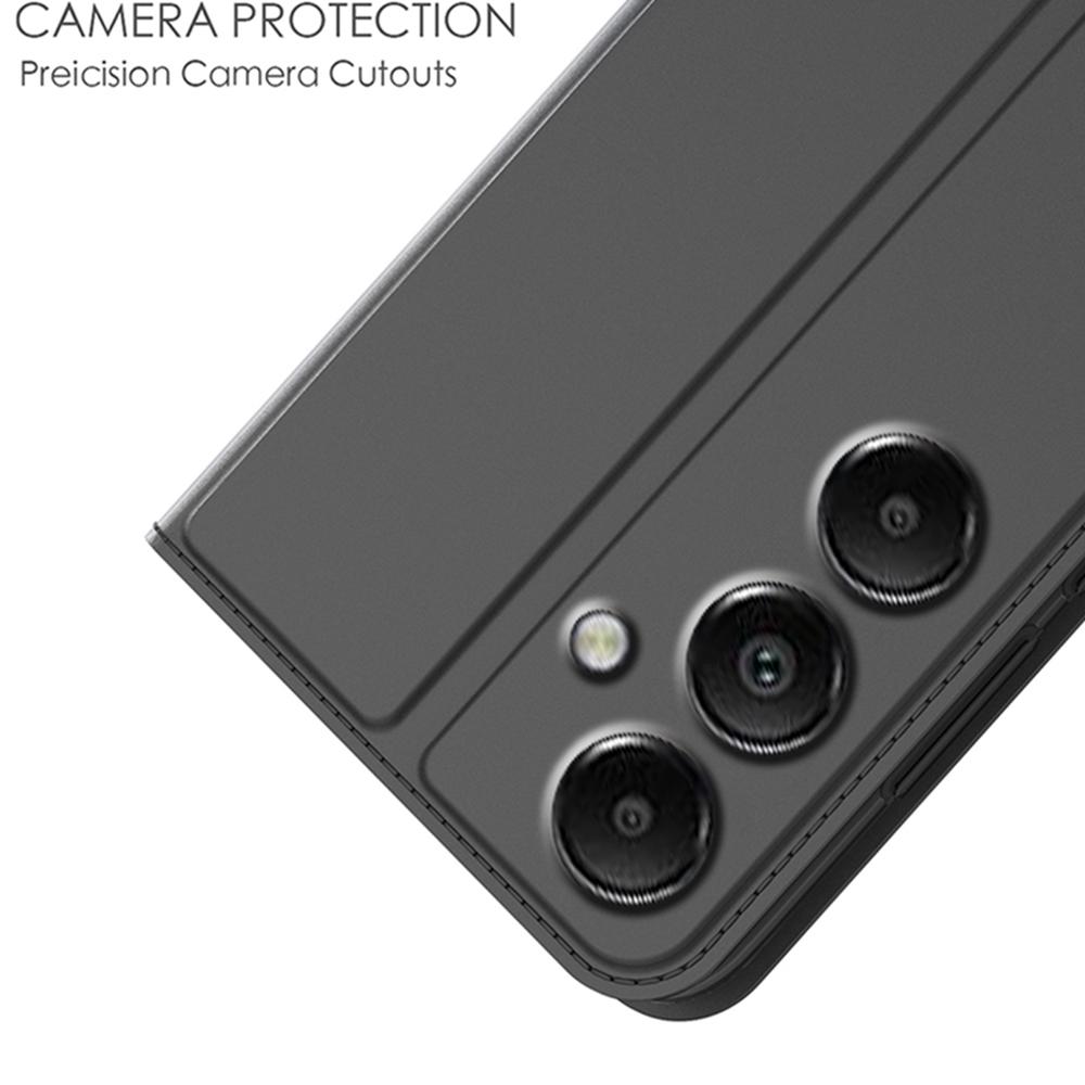 For Samsung Galaxy A16 5G/A16 4G Case PU Leather Phone Cover with Card Holder Stand Magnetic Closure