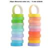 24pcs Rainbow Color Washi Tape Set 9mm 15mm Macaron Colors Adhesive Masking Tapes Stickers Decoration DIY Marker Label A6735
