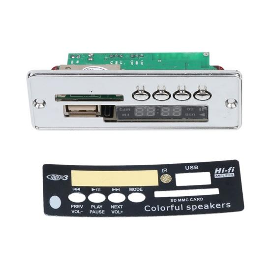 Car Bluetooth-compatible USB Hands-free Remote Control Integrated MP3 Decoder Board Module