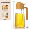 Dual-Function Leak-Proof Glass Oil Sprayer & Pourer for Kitchen