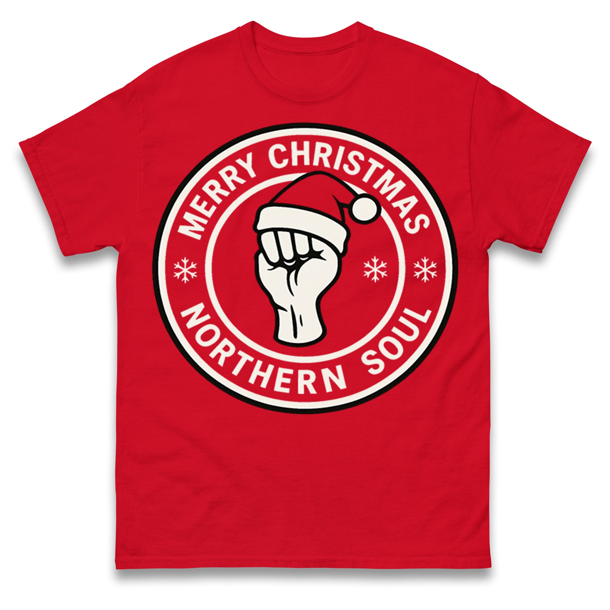Merry Christmas Northern Soul T Shirt Tshirt Mens Womens Unisex Tops Tees 4XL