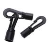 5/10pcs Rope Buckle Clothesline Straps Hooks Plastic POM Clips Elastic Ropes Buckles Camping Tent Hook Boat Kayak Accessories