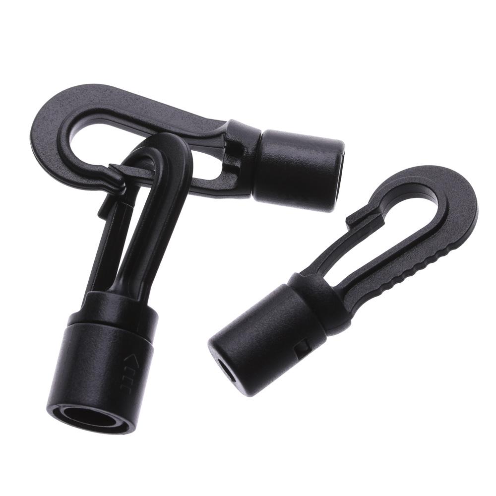 5/10pcs Rope Buckle Clothesline Straps Hooks Plastic POM Clips Elastic Ropes Buckles Camping Tent Hook Boat Kayak Accessories