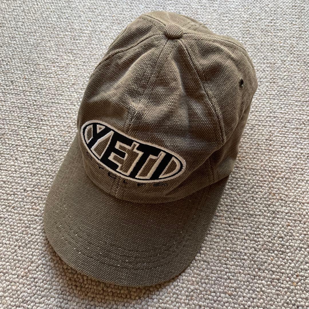 Used Rare USA made 90s YETI beige cap