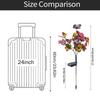 Solar Butterfly Flower Garden Light LED Outdoor Decorative Lawn Stake Light for Yard Patio Pathway Landscape Lighting